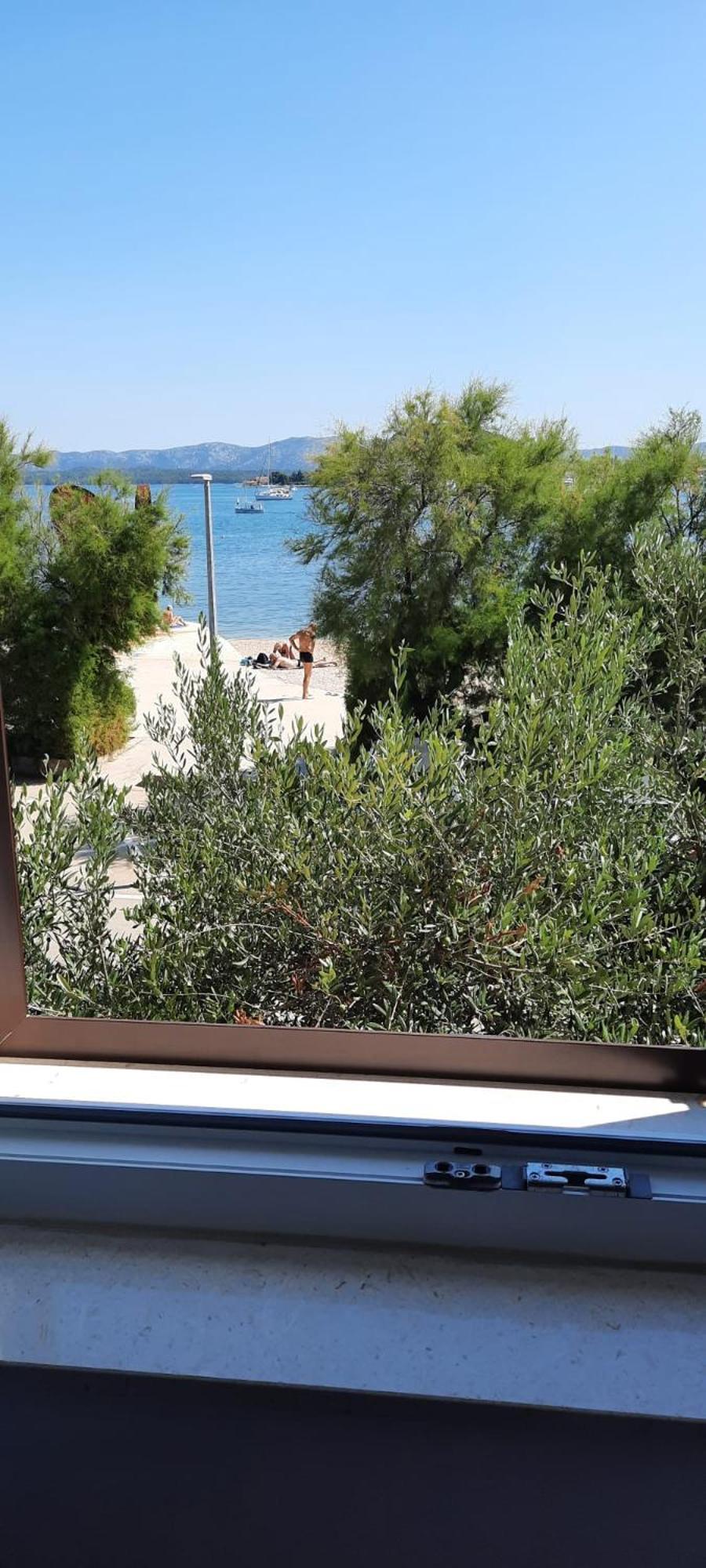 Beach Apartment Kate With Sea View, Balcony And Parking, Murter, Dalmatia Exterior photo